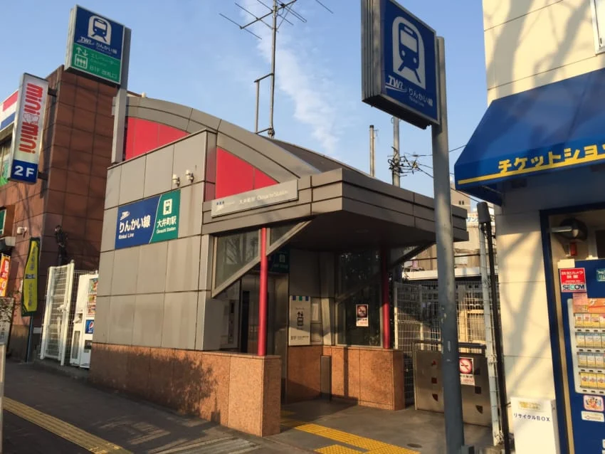 りんかい線大井町駅へのエレベーター