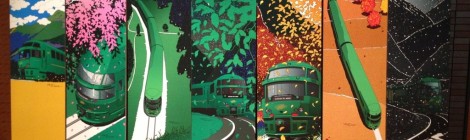 元日旅行レポ「水戸岡鋭治の幸福な鉄道展」