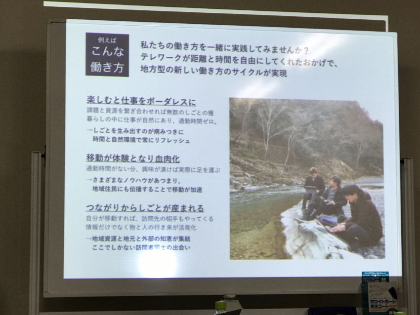 脇町での働き方