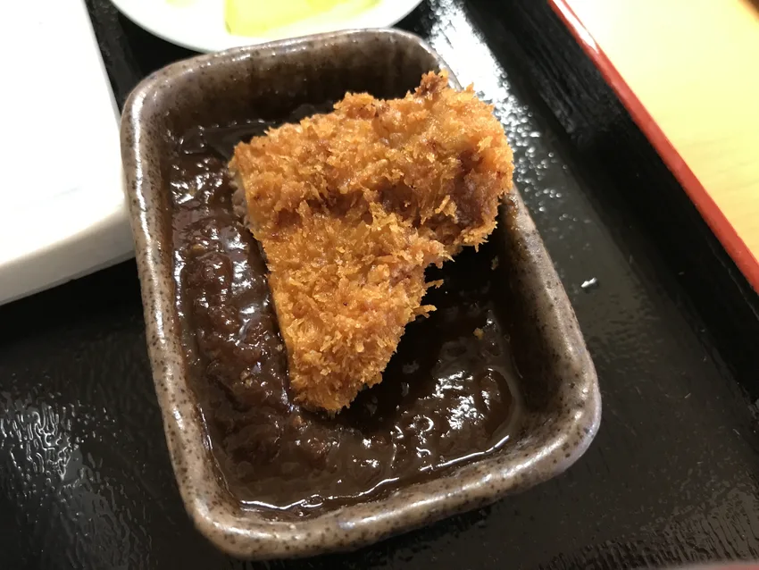 ヒレカツとソース