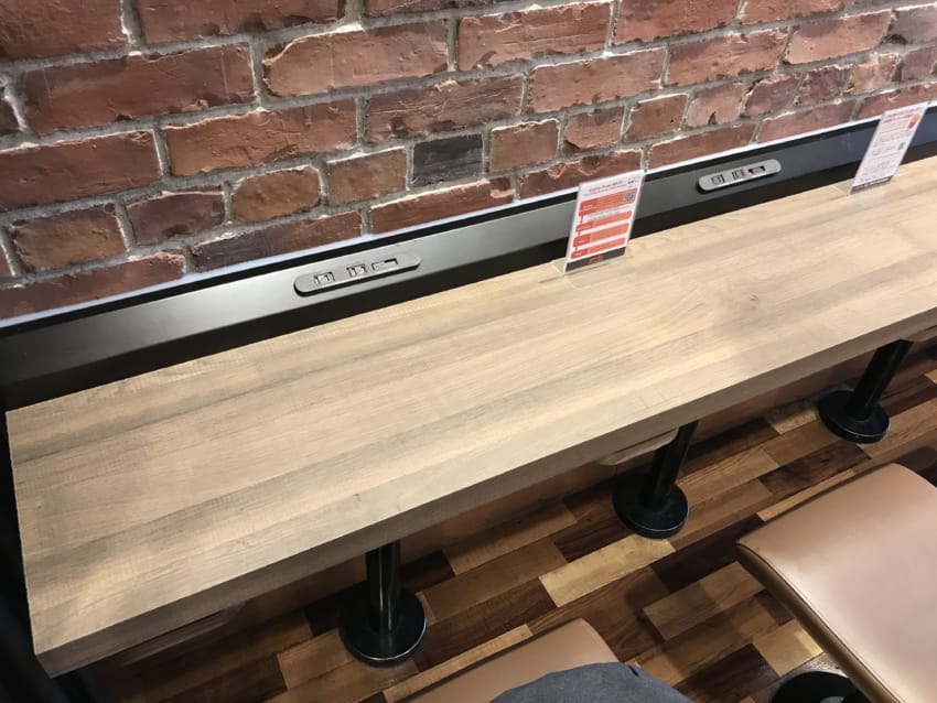USBとコンセント