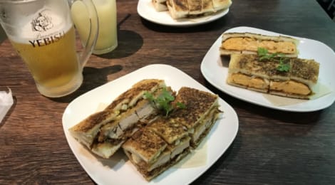 できたてで食べて欲しいジューシーかつサンド〜阪神西宮「勝山堂」