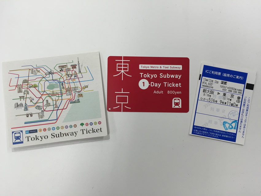 Tokyo Subway Ticket