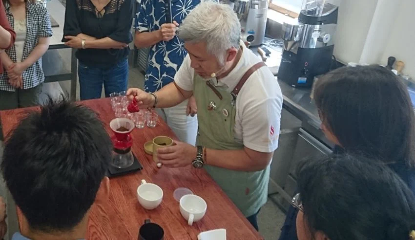 豆をはかって
