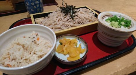 ざるそばセット