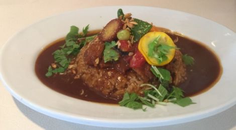 野菜+三元豚ロースカツ入り