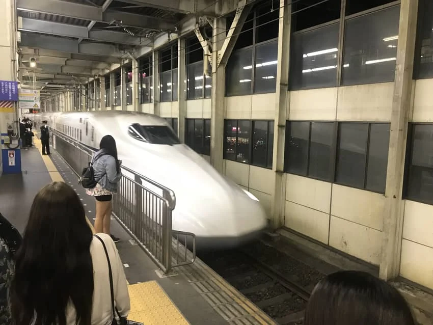 帰りののぞみ96号