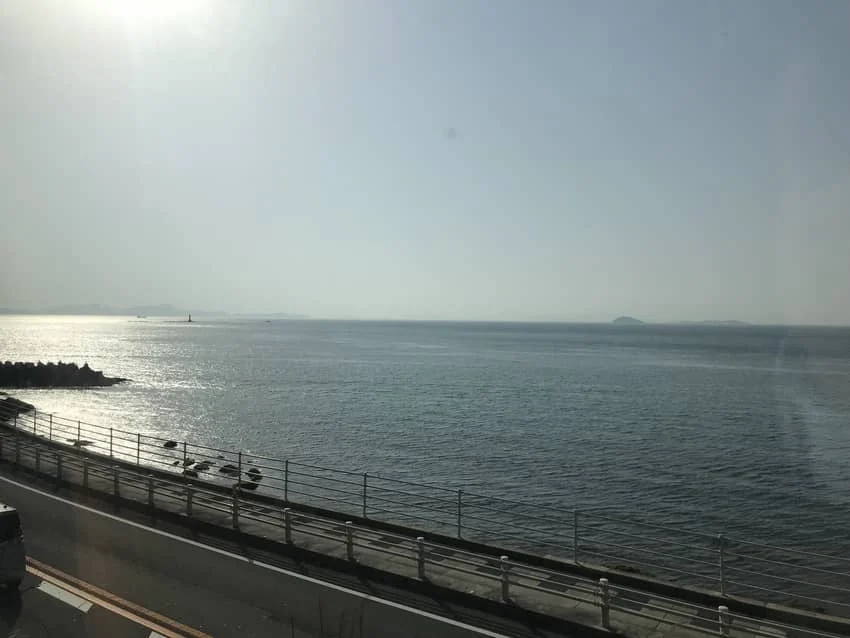 しおかぜから見る瀬戸内海